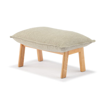 High Back Reclining Sofa Ottoman - Beige MUJI