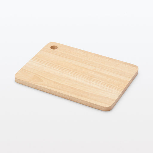 Rubberwood Rectangular Cutting Board - Small MUJI
