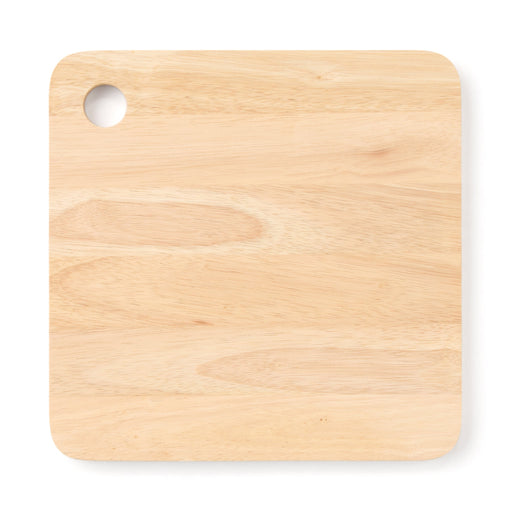 Rubberwood Square Cutting Board MUJI