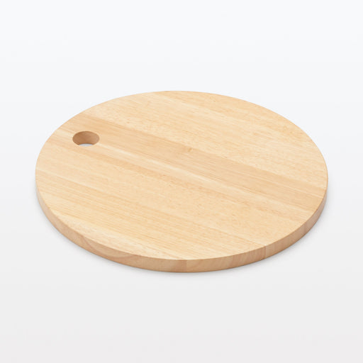 Rubberwood Round Cutting Board - Large MUJI