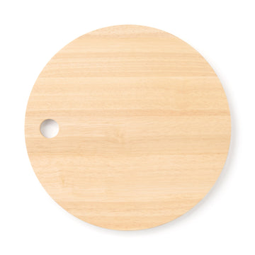 Rubberwood Round Cutting Board - Large MUJI