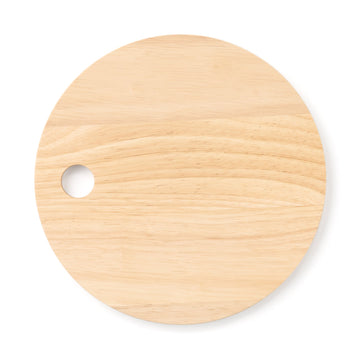 Rubberwood Round Cutting Board - Small MUJI