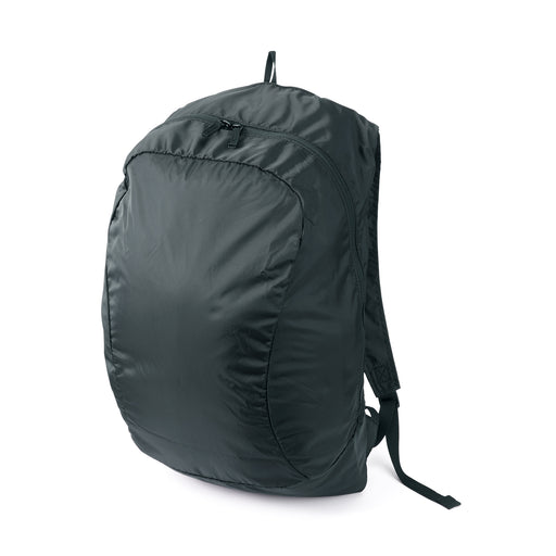 Water Repellent Backpack Black MUJI
