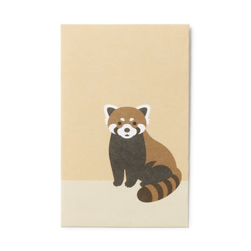 Bamboo Paper Petit Envelope - Small - Red Panda (3 Pack) MUJI