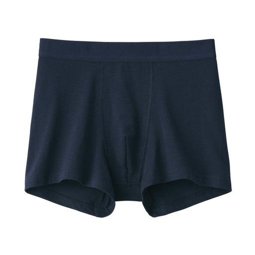 Stretch Jersey Boxer Briefs Dark Navy MUJI