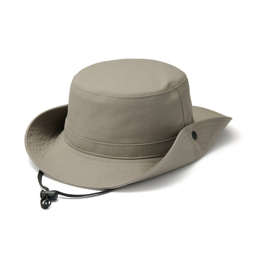 Water Repellent Sealing Taped Safari Hat Grayish Brown MUJI