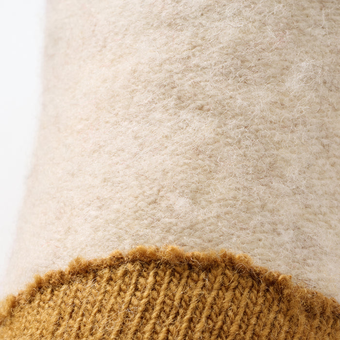 muji touchscreen handschuhe Wool Blend Touchscreen Bicolor Gloves