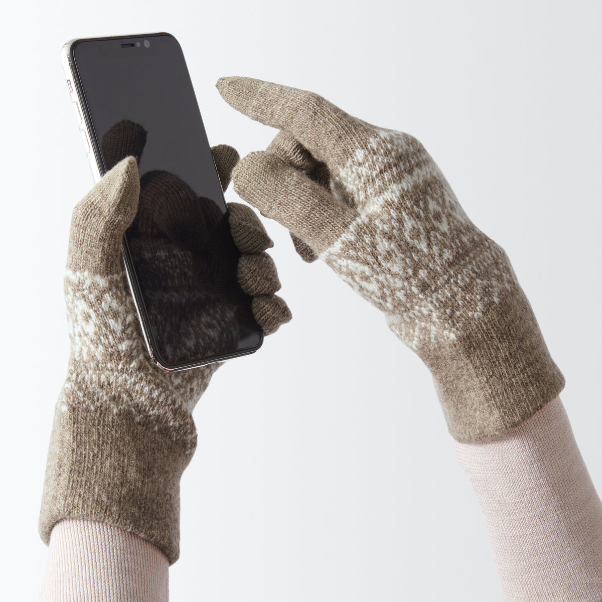 Accessories Touchscreen USA Blend | Winter Gloves MUJI | Wool