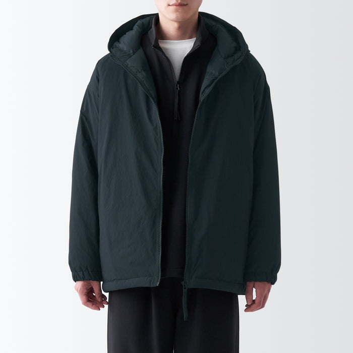 LABO Water Repellent Hooded Down Jacket | MUJI USA