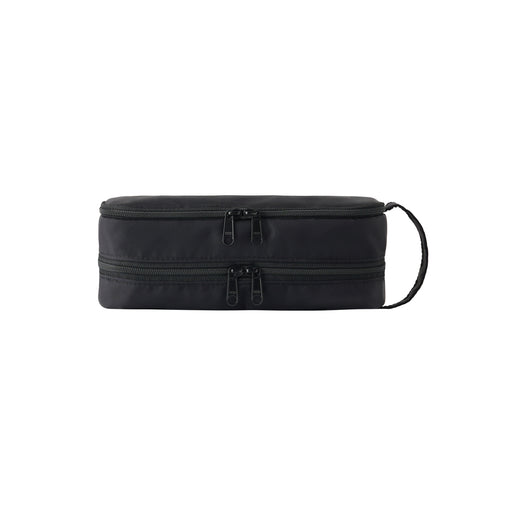 #WK47 Nylon Pen Case with Window - Black NDV4CC3A MUJI