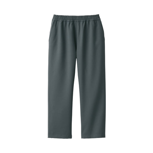 LABO Unisex Easy-Clean Wide Pants Charcoal Gray MUJI