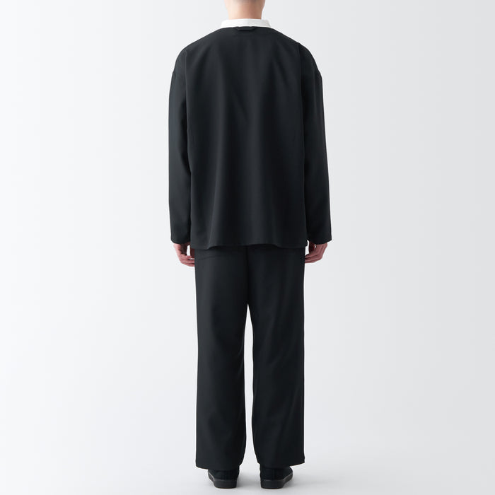 LABO Unisex Easy-Clean Wide Pants | Unisex Clothing | MUJI USA