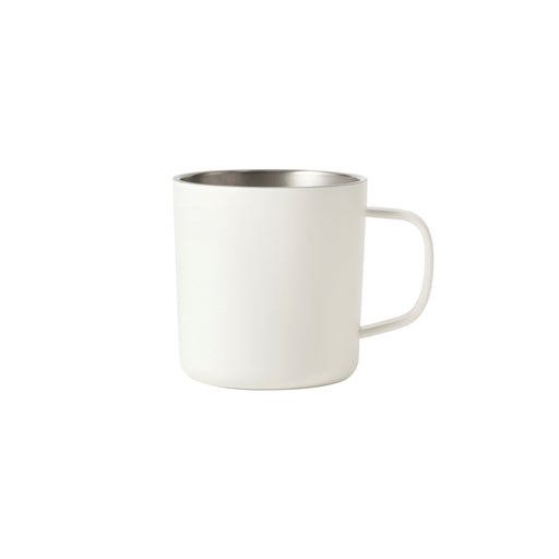 Stainless Steel Mug Cup - White (12.8 fl oz) MUJI