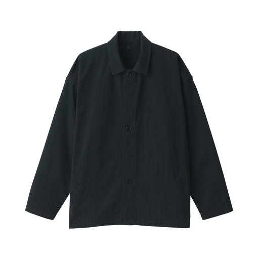 LABO Unisex Modacrylic Coverall Jacket Black MUJI
