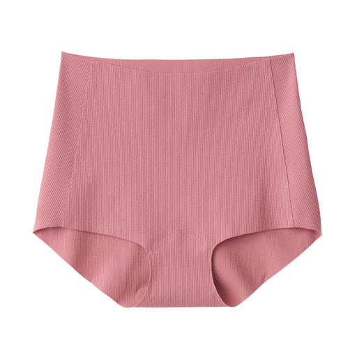 Women's Soft on Skin Ribbed Panty Pink MUJI