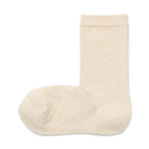 Right Angle 3 Layer Loose Top Socks Beige MUJI