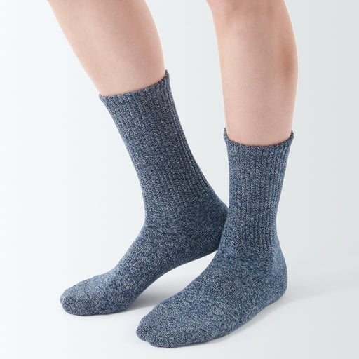 Right Angle Pile Socks MUJI