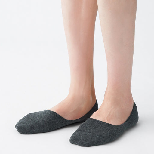 Thin No Show Socks with Heel Grips 25-29cm MUJI