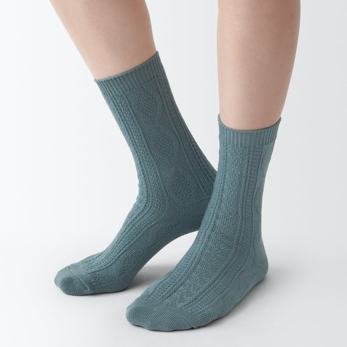 Right Angle Loose Top Socks | Unisex Socks | MUJI USA