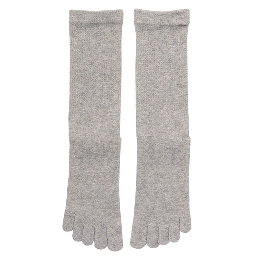 Right Angle 5 Toe Socks Gray MUJI
