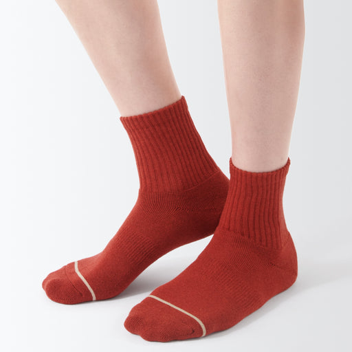 Warm Pile Cotton Short Socks MUJI