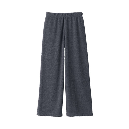 Women's Knit Fleece Long Pants Dark Gray MUJI