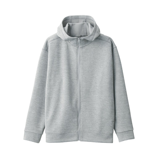 Men's UV Protection Sweatshirt Zip Up Hoodie Medium Gray MUJI