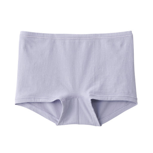 Women's Stretch Boy Shorts Purple MUJI