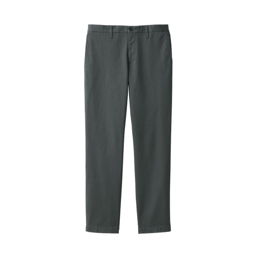 Men's Stretch Chino Slim Pants (Inseam 30inch / 76cm) Dark Gray MUJI