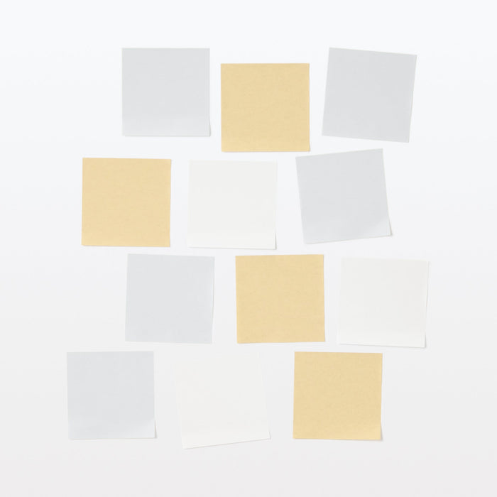 Full Adhesive Square Sticky Notes | Japanese Stationery | MUJI USA
