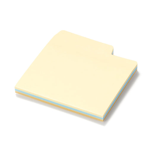 Index Tab Sticky Notes 3 Color Set 2.9 x 2.8" MUJI