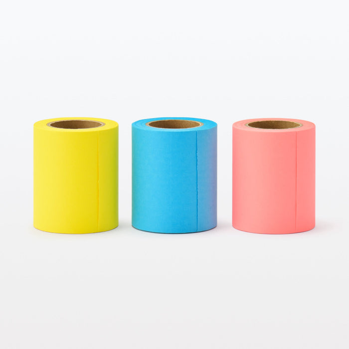 Perforated Color Sticky Note Roll | Japanese Stationery | MUJI USA