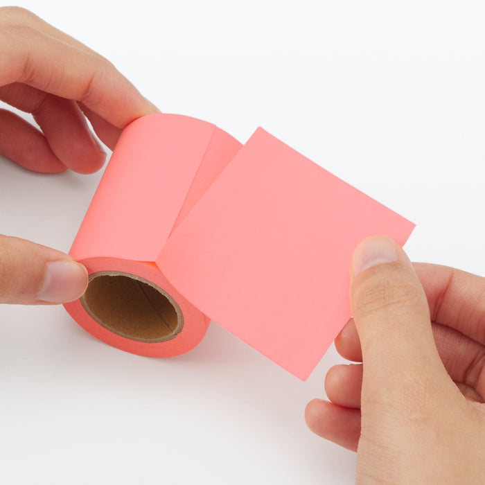 Perforated Color Sticky Note Roll | Japanese Stationery | MUJI USA