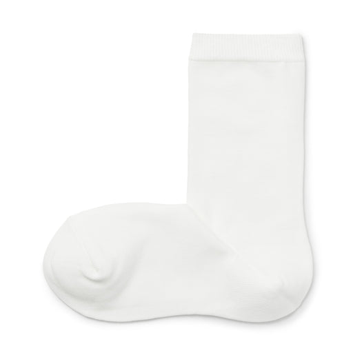 Right Angle 3 Layer Loose Top Socks White 23-25cm (US W6-8 M5-7) MUJI