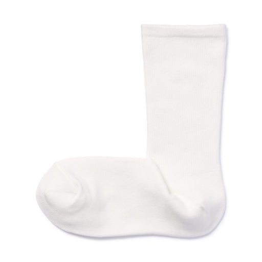 Right Angle Loose Top Tapered Socks Off White 23-25cm (US W7-9 / M5-7.5) MUJI