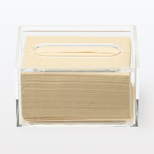 Acrylic Tissue Holder for Tabletop Tissues MUJI
