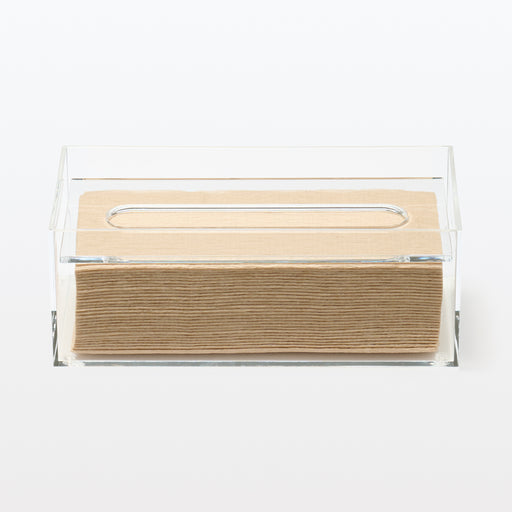 #WK12 Acrylic Tissue Holder for Boxed Tissues MUJI