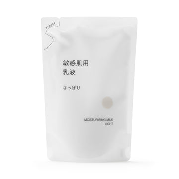 Sensitive Moisturizing Milk - Light Moisture 6.1 fl oz Refill MUJI