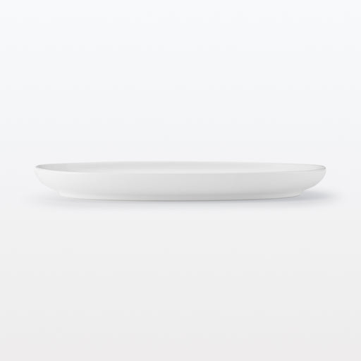 Everyday Tableware Oval Plate Small White MUJI