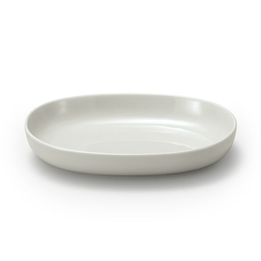 Everyday Tableware Oval Bowl Gray Beige MUJI
