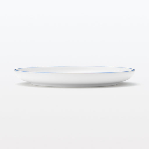 Everyday Tableware Appetizer Plate - Blue Stripe MUJI