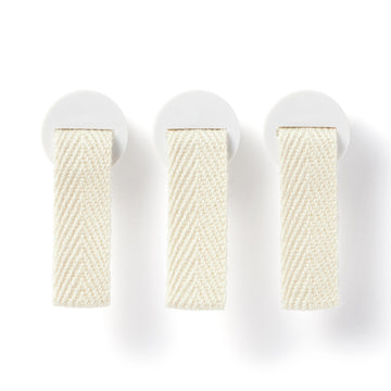 Polypropylene File Box Handle - Natural (3 Pack) MUJI