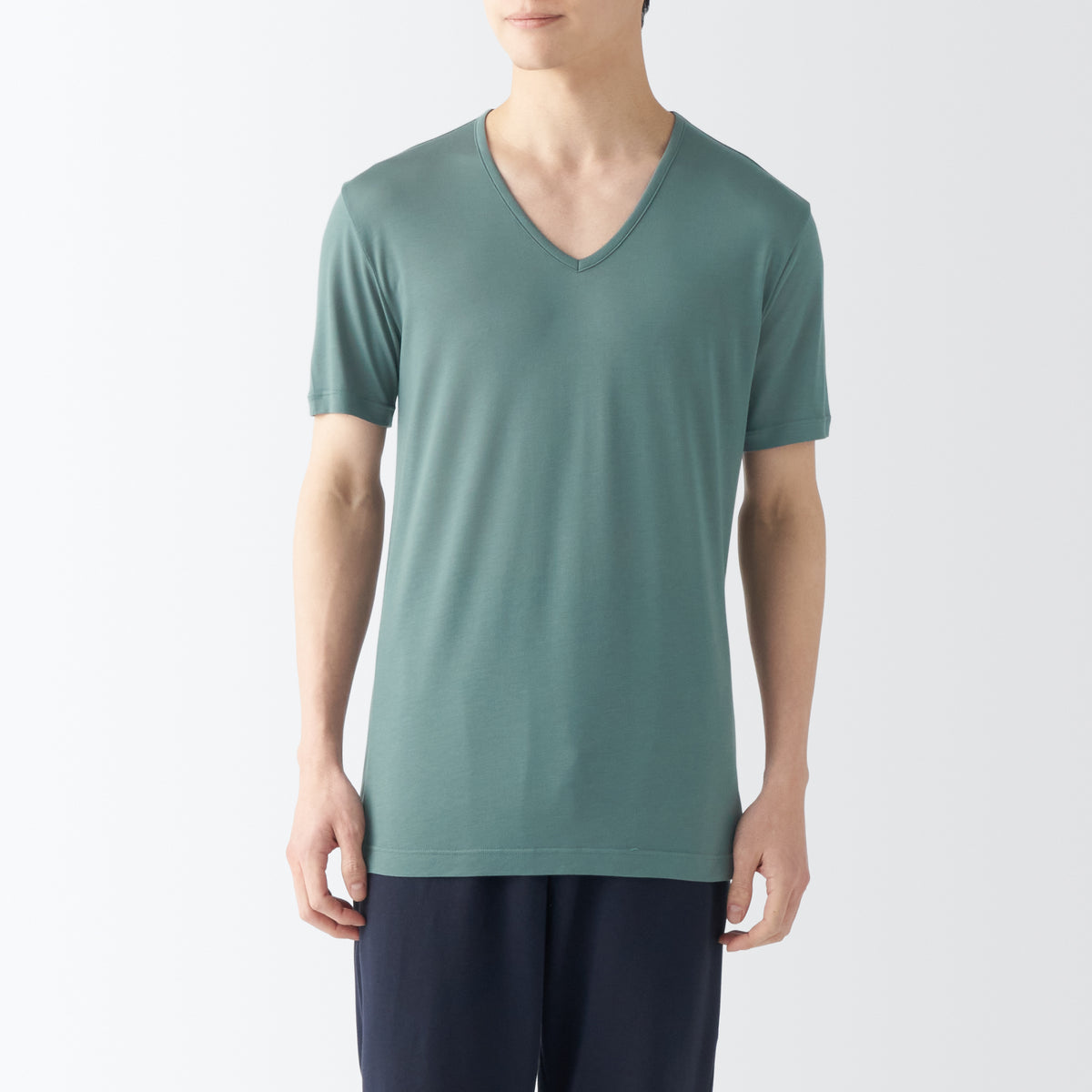 Men's Cool Touch Smooth V-Neck T-Shirt