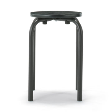 Steel Pipe Stacking Stool - Dark Gray MUJI