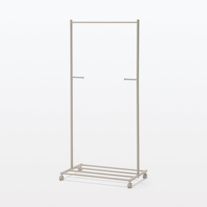 Steel Pipe Clothes Rack - Warm Gray | Household Furniture | MUJI USA