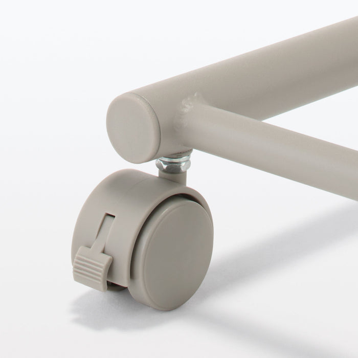 Steel Pipe Clothes Rack - Warm Gray | Household Furniture | MUJI USA