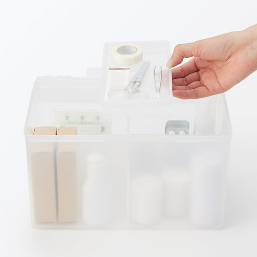 #wk 23 -import- Polypropylene Accessory Carry Box MUJI