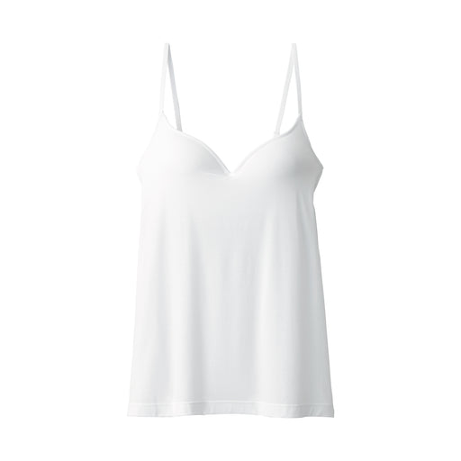 Women's Smooth Bra Camisole White MUJI