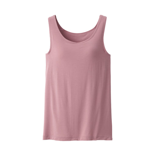 Women's Smooth Bra Tank Top Pink MUJI