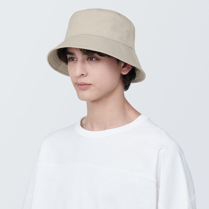 Cotton Twill Bucket Hat | Spring Accessories | MUJI USA